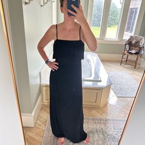 Splendid black maxi dress size small